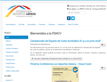 Tablet Screenshot of fdacv.com